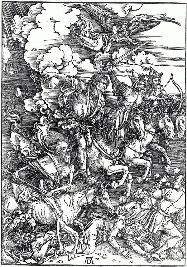 Four Horsemen of the Apocolypse by Albrecht Durer
